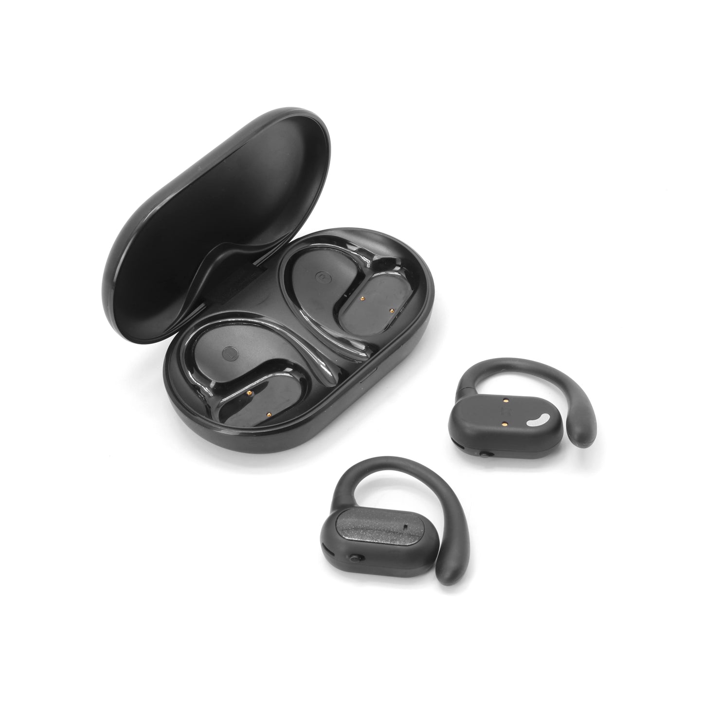 Wireless Earbuds with Interchangeable Neckband and Earhook
