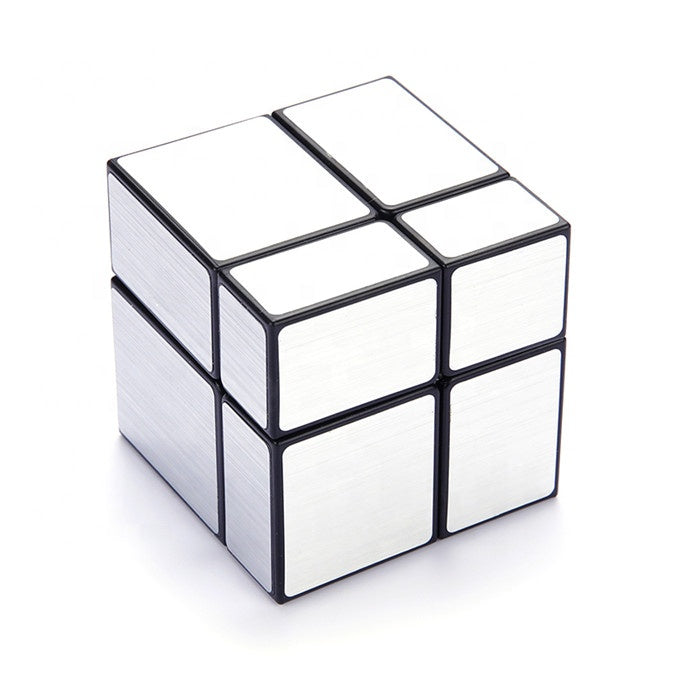 Silver 2x2 Brain Teaser Magic Cubes Bundle for Kids