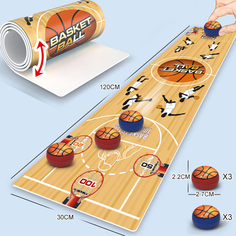 Basketball Sports Competition Table Game for Family Party, Basketball Boardgame for Kids, Multi Players Indoor Sports Table Game
