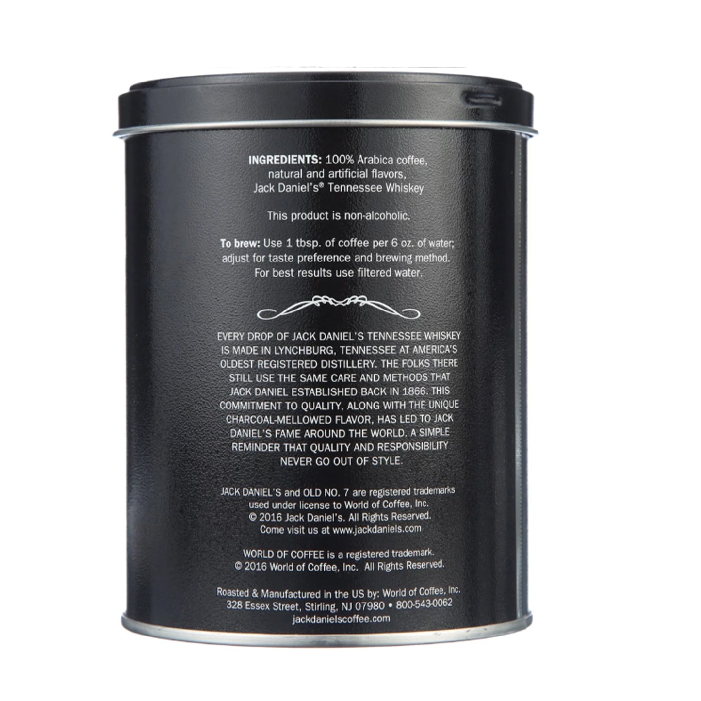 Jack Daniel's Tennessee Whiskey Coffee - Regular (8.8 oz can)