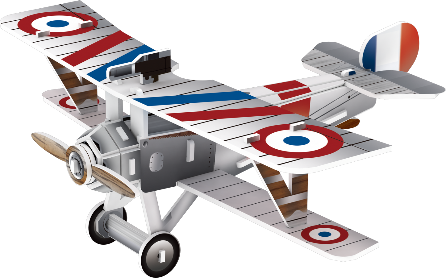 3D Fighter Jet and Airplane 30-Pieces Puzzle Pop up Models for Kids