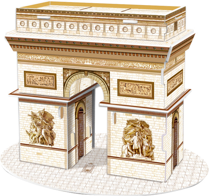 3D France Travel 30-Pieces Puzzle Pop up Models for Kids