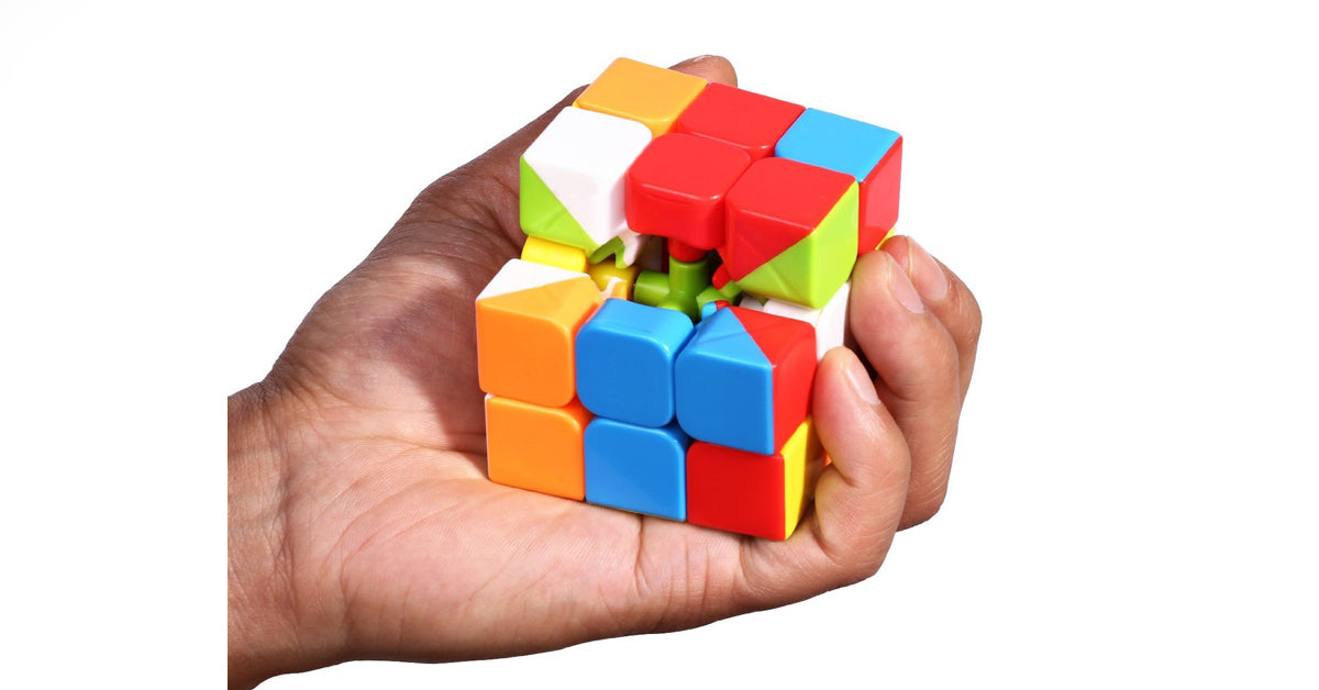 Silver 2x2 Brain Teaser Magic Cubes Bundle for Kids
