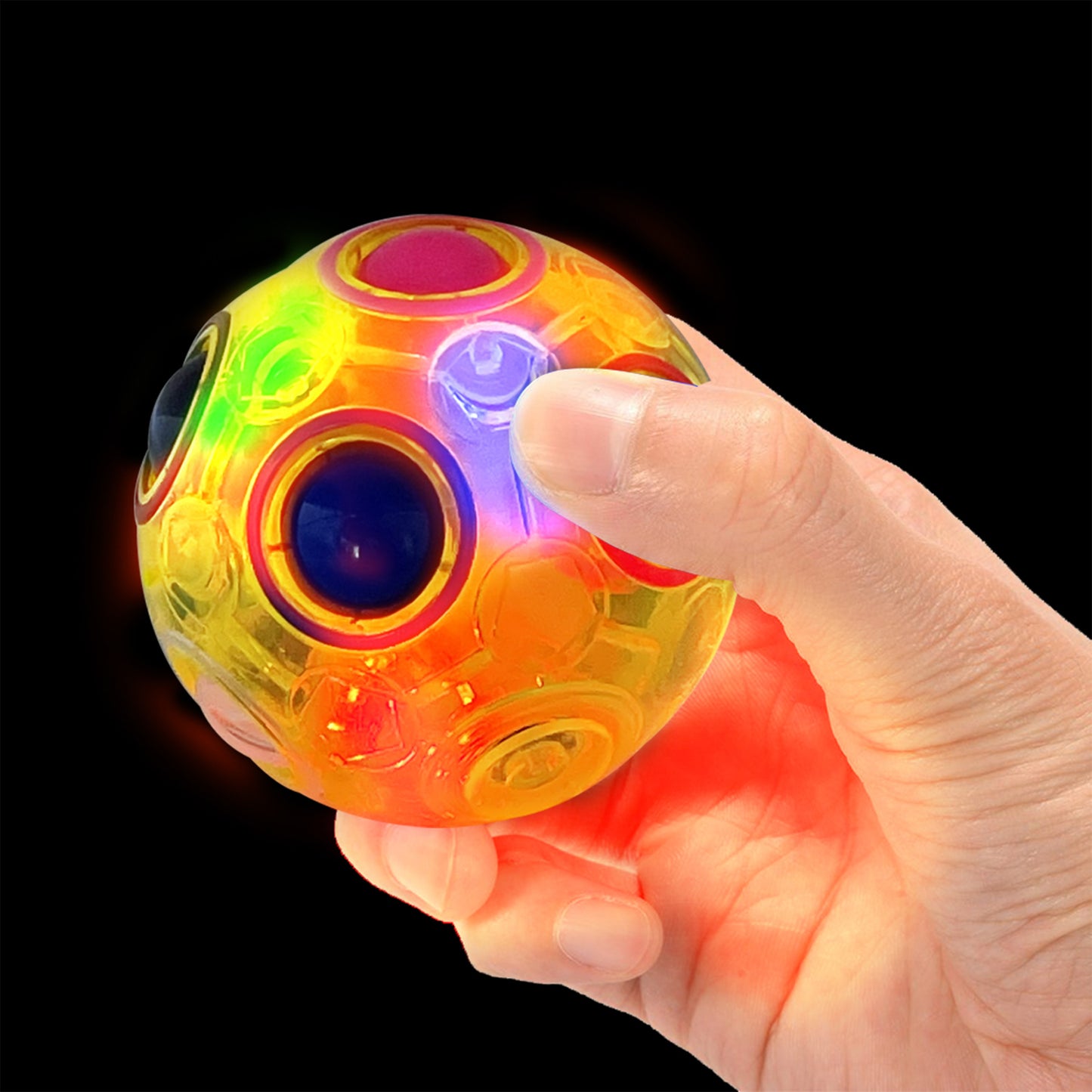 Puzzle Ball Brain Teasers for Kids Ages 6+, Fidget Travel Toy for Children