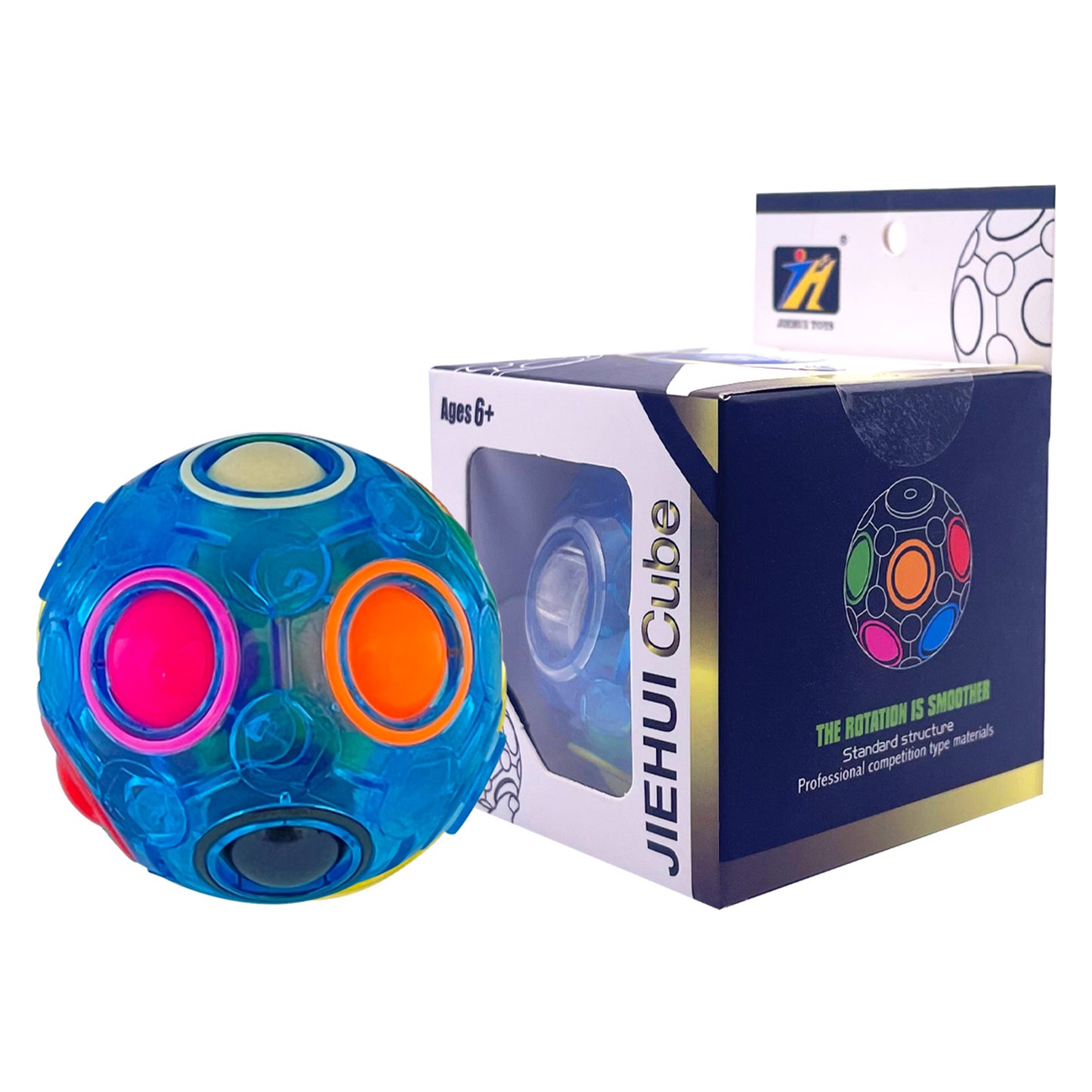 Puzzle Ball Brain Teasers for Kids Ages 6+, Fidget Travel Toy for Children