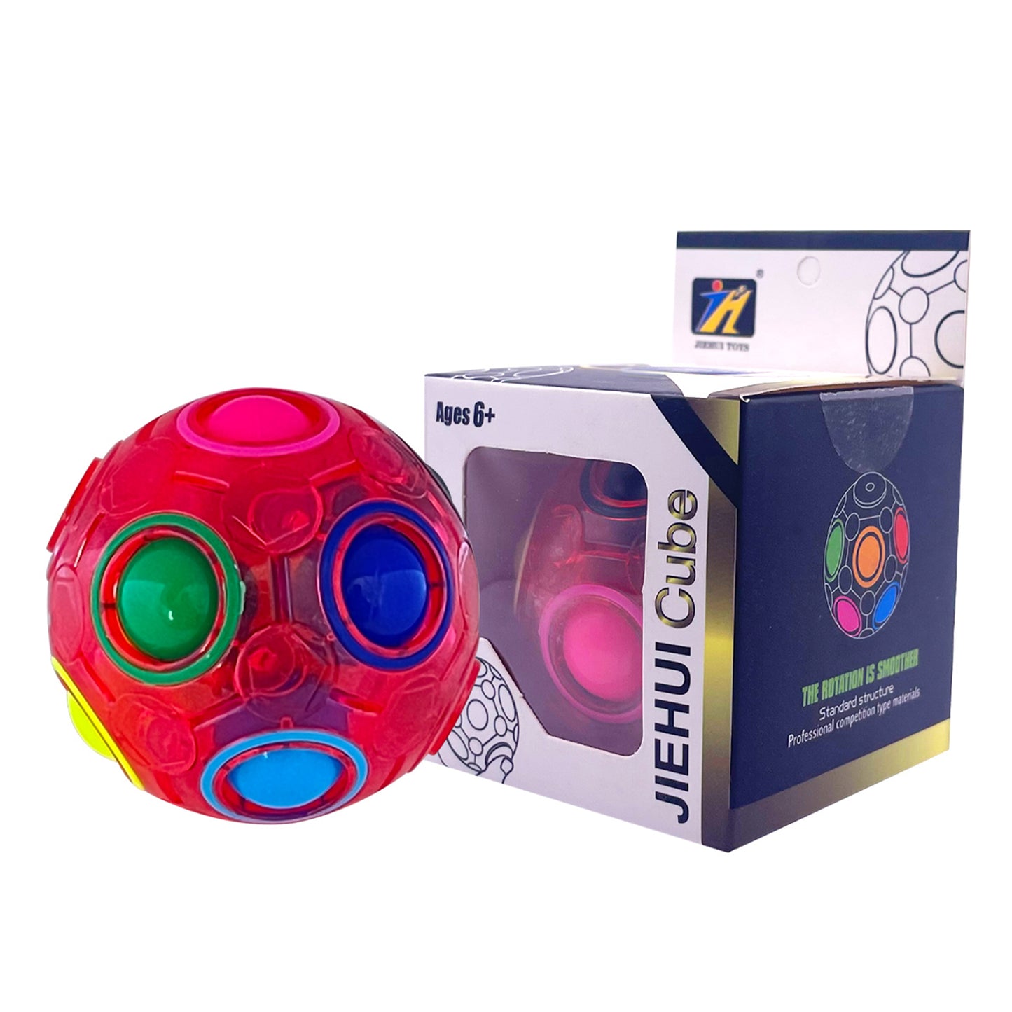 Puzzle Ball Brain Teasers for Kids Ages 6+, Fidget Travel Toy for Children