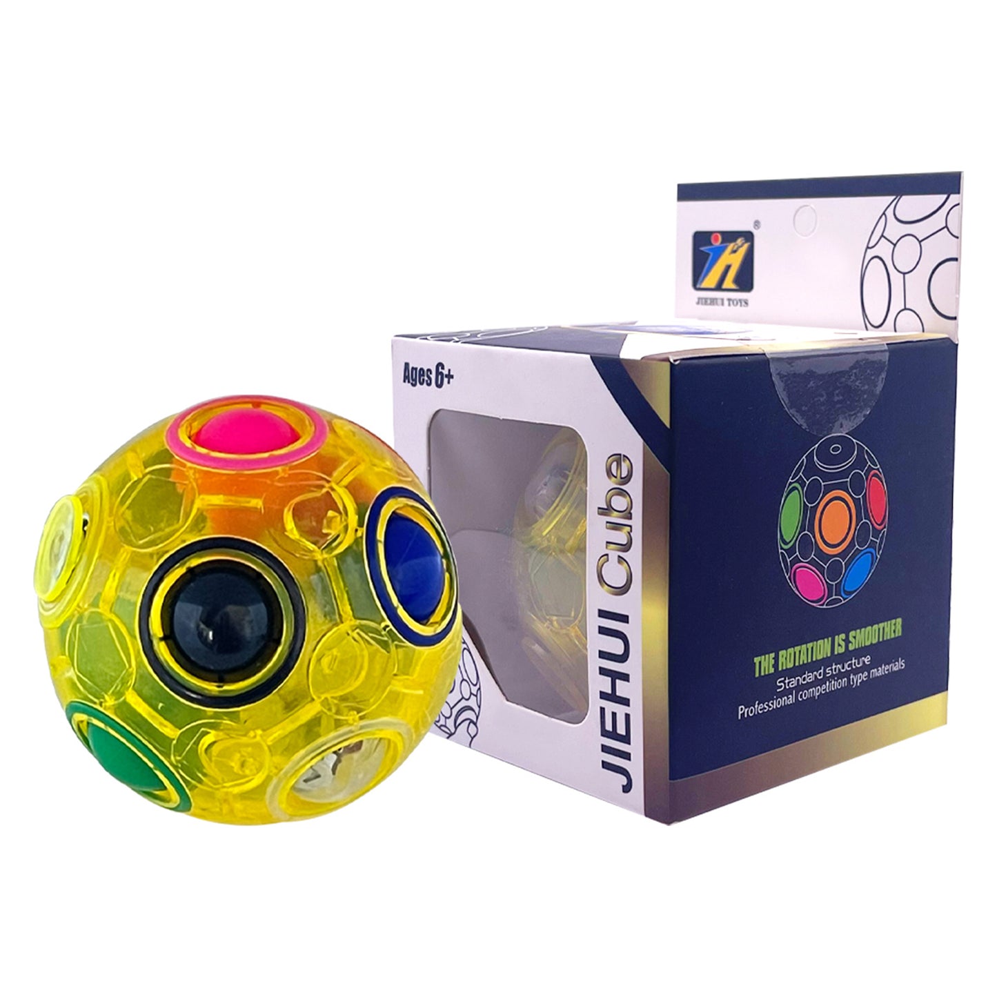 Puzzle Ball Brain Teasers for Kids Ages 6+, Fidget Travel Toy for Children