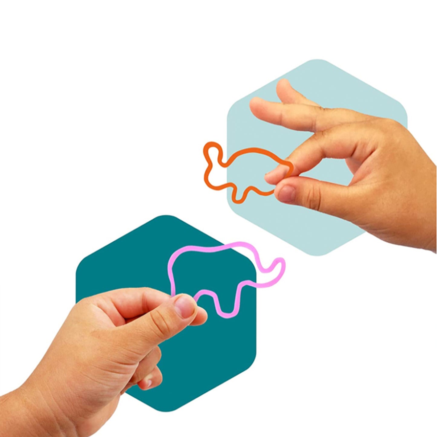 36 pcs Assorted Cummie Bracelets, Zoo Animal, Sea Life, Dinosaur Shaped Silicone Bracelet for Girls