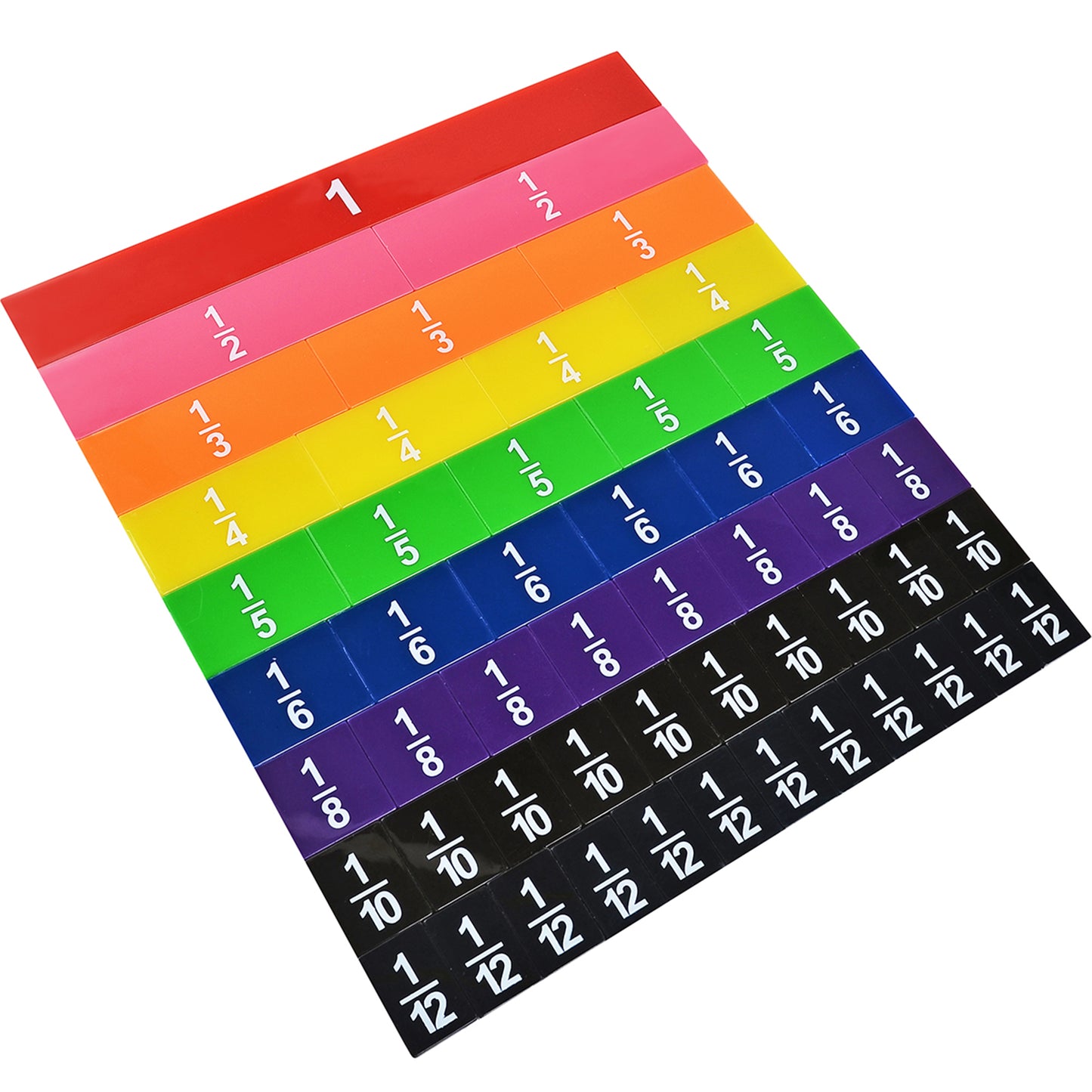 Magnetic Fraction Tiles Magnet Set, Math Skills Toy for Early Kids, Homeschool Supplies