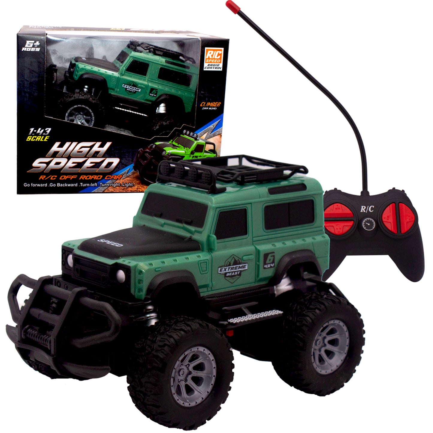 Zummy Remote Control Off-Road Style SUV Toy
