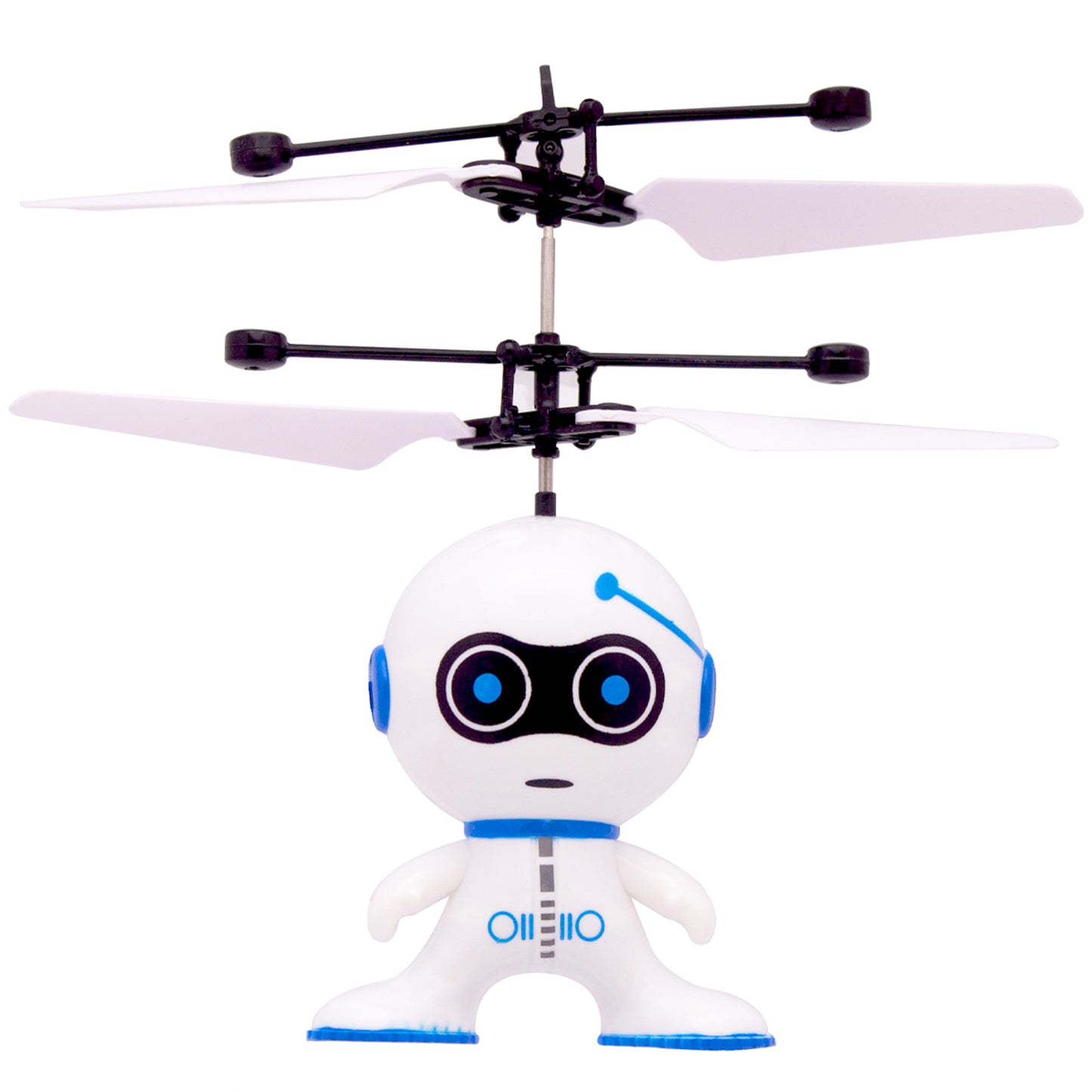 Hand Operated Flying Robot Helicopter Toy