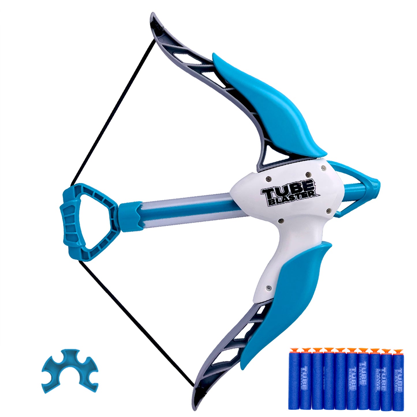 Tube Blaster Archery Set for Kids, Foam Arrow Shooting and Launcher for Outdoor Activities