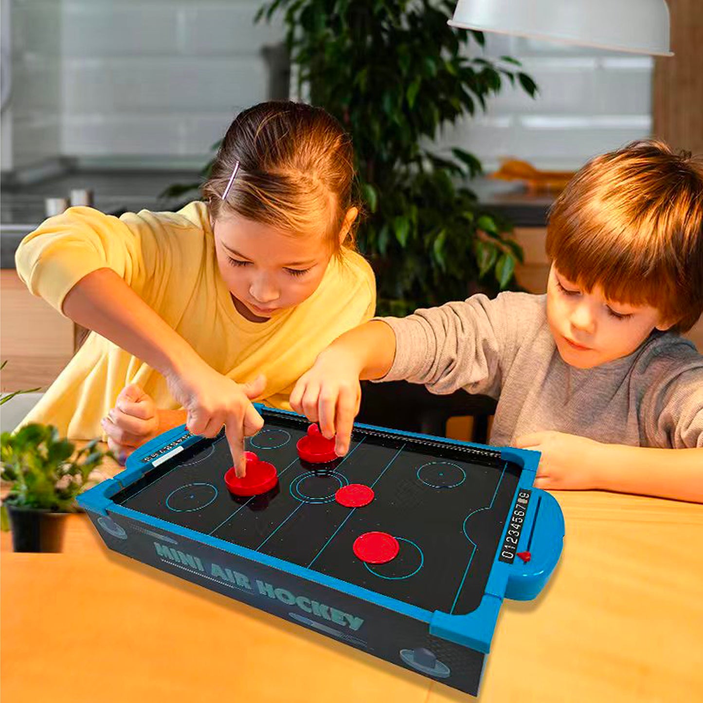 Mini Air Hockey Game Toy, 2 Players Party Game