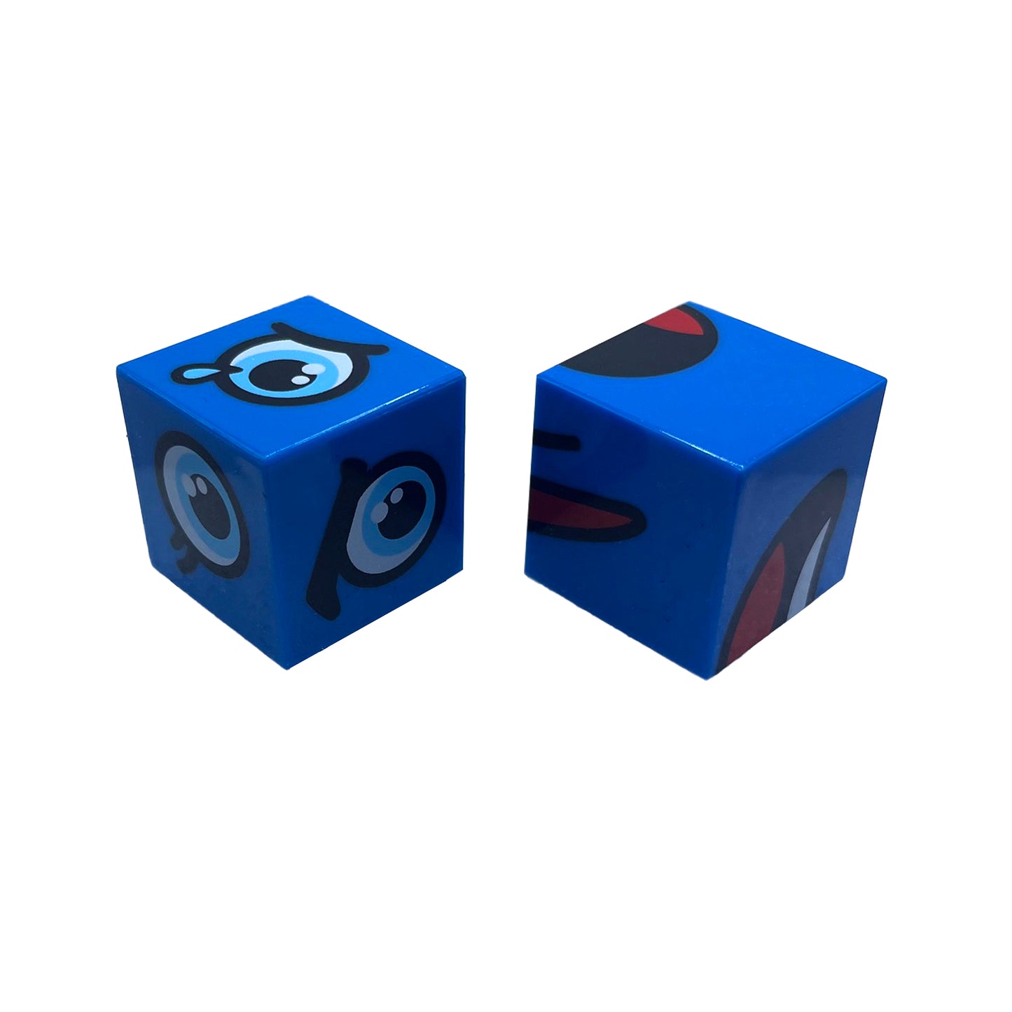 Face Change Board Game with 16 Cubes and Game Bell, 2-4 Players Party Game