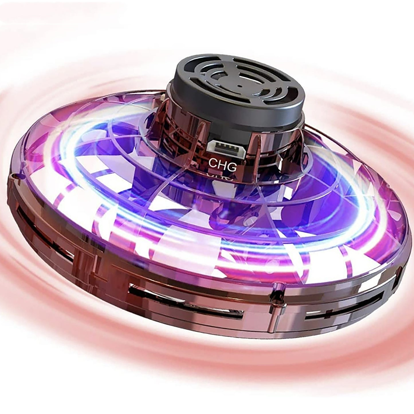Flying Mini UFO Toy for Kids with RGB Lights, USB Fast Charging Flying Ball Creative Toy