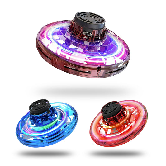 Flying Mini UFO Toy for Kids with RGB Lights, USB Fast Charging Flying Ball Creative Toy