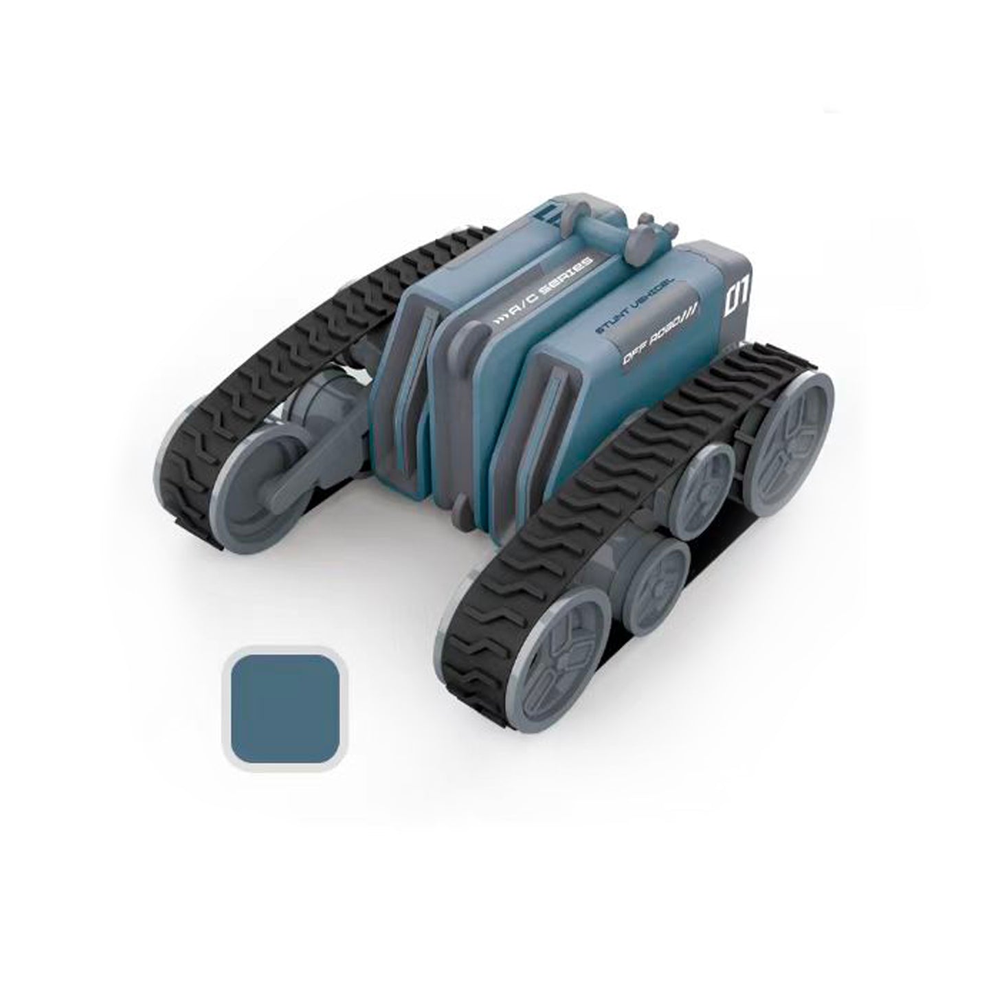 Remote Control Radio-controlled Car, 360 Angles Driving Double-Sided Stunt Car with Rotating Lights, Birthday Gift for Kids
