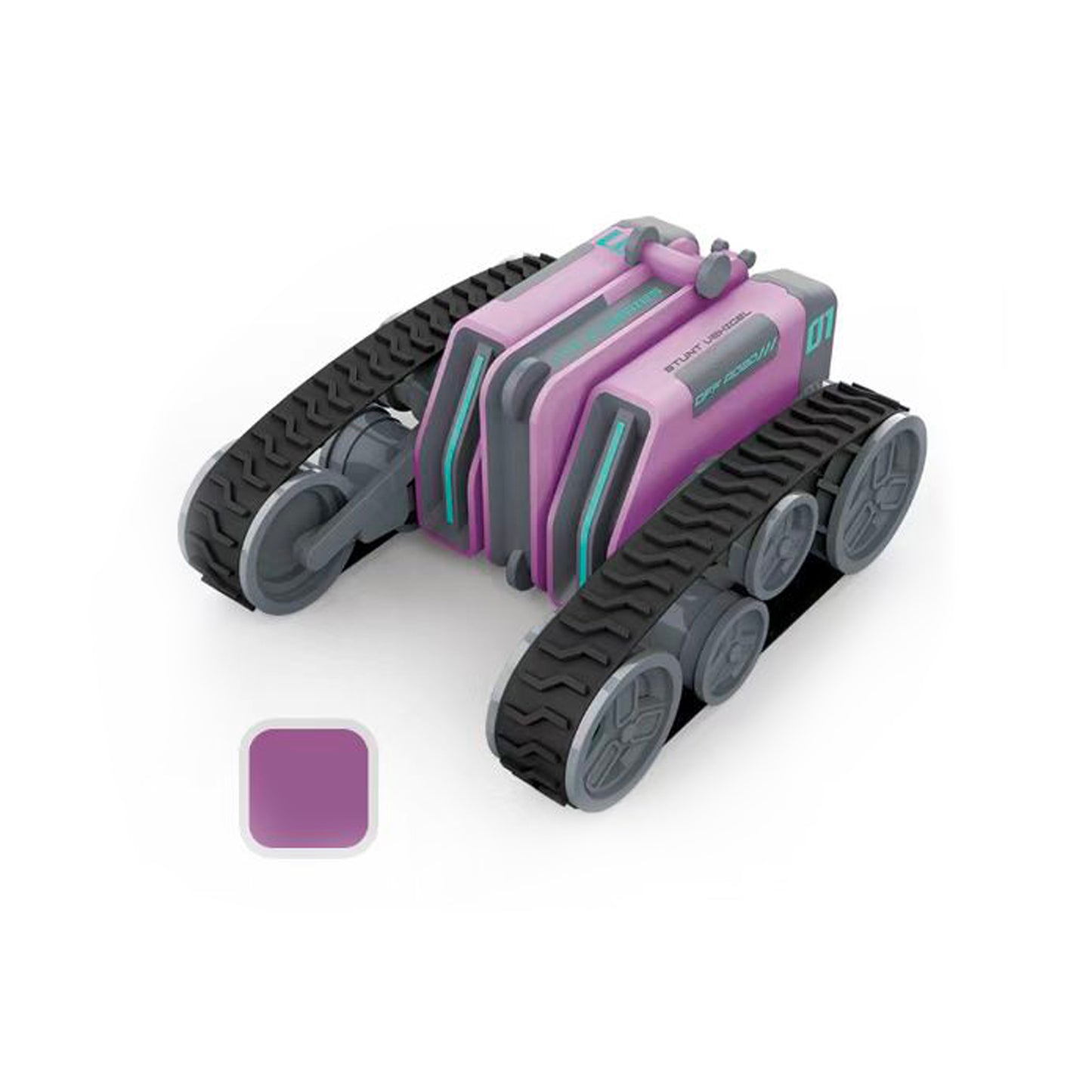 Remote Control Radio-controlled Car, 360 Angles Driving Double-Sided Stunt Car with Rotating Lights, Birthday Gift for Kids
