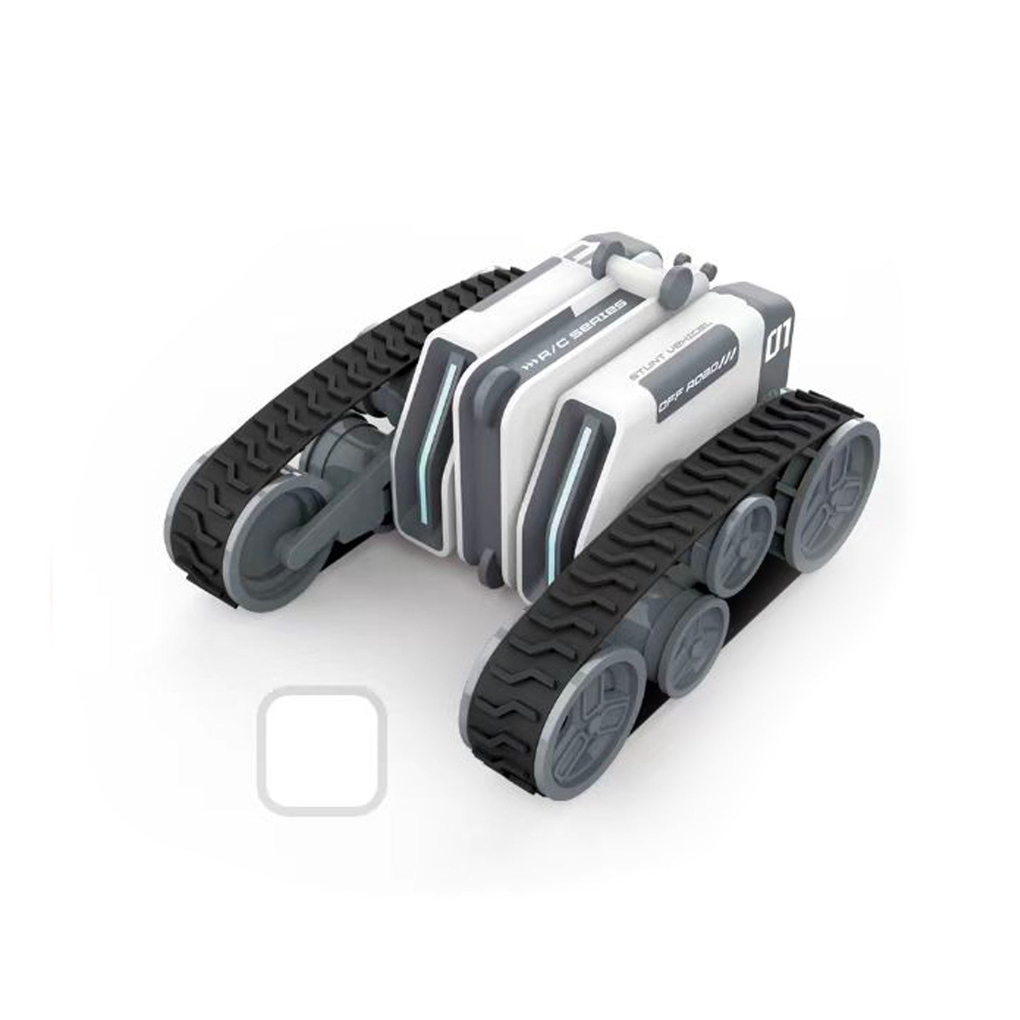 Remote Control Radio-controlled Car, 360 Angles Driving Double-Sided Stunt Car with Rotating Lights, Birthday Gift for Kids