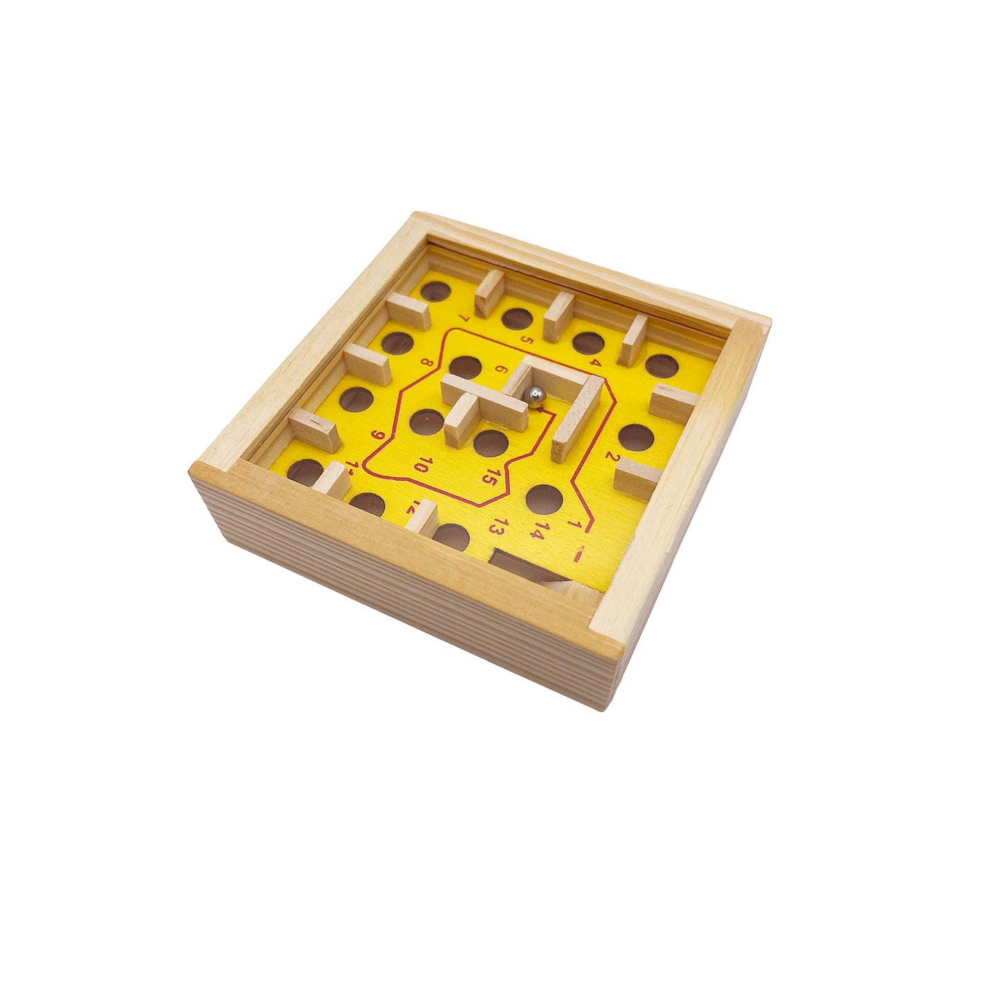 5 in 1 Puzzle Set, Metal Brain Twister, Luban Lock, Tic Tac Toe, Mini Labyrinth, Tumbing Towe