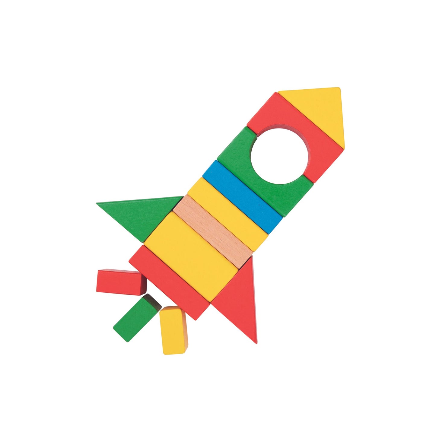 Wooden Building 100 Blocks