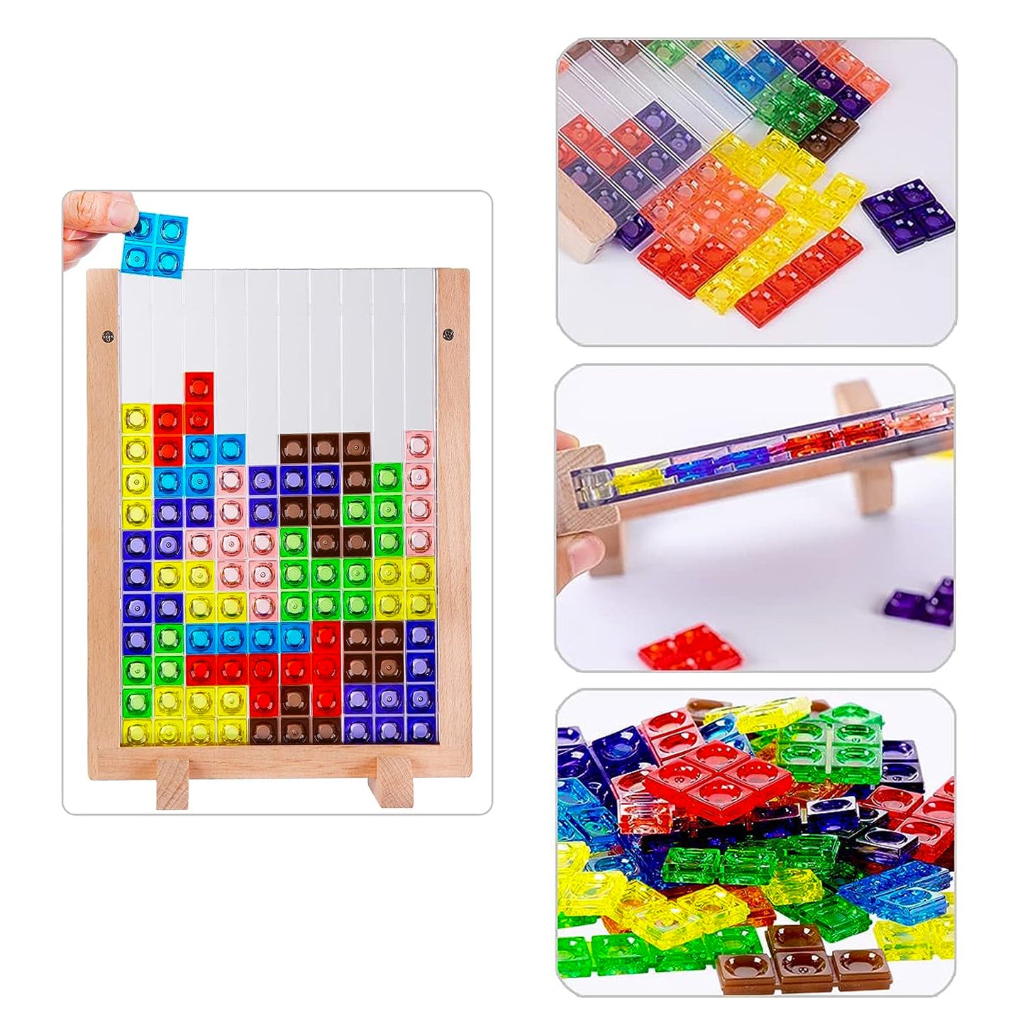 Transparent Brain Teasers Toy - 42 Blocks
