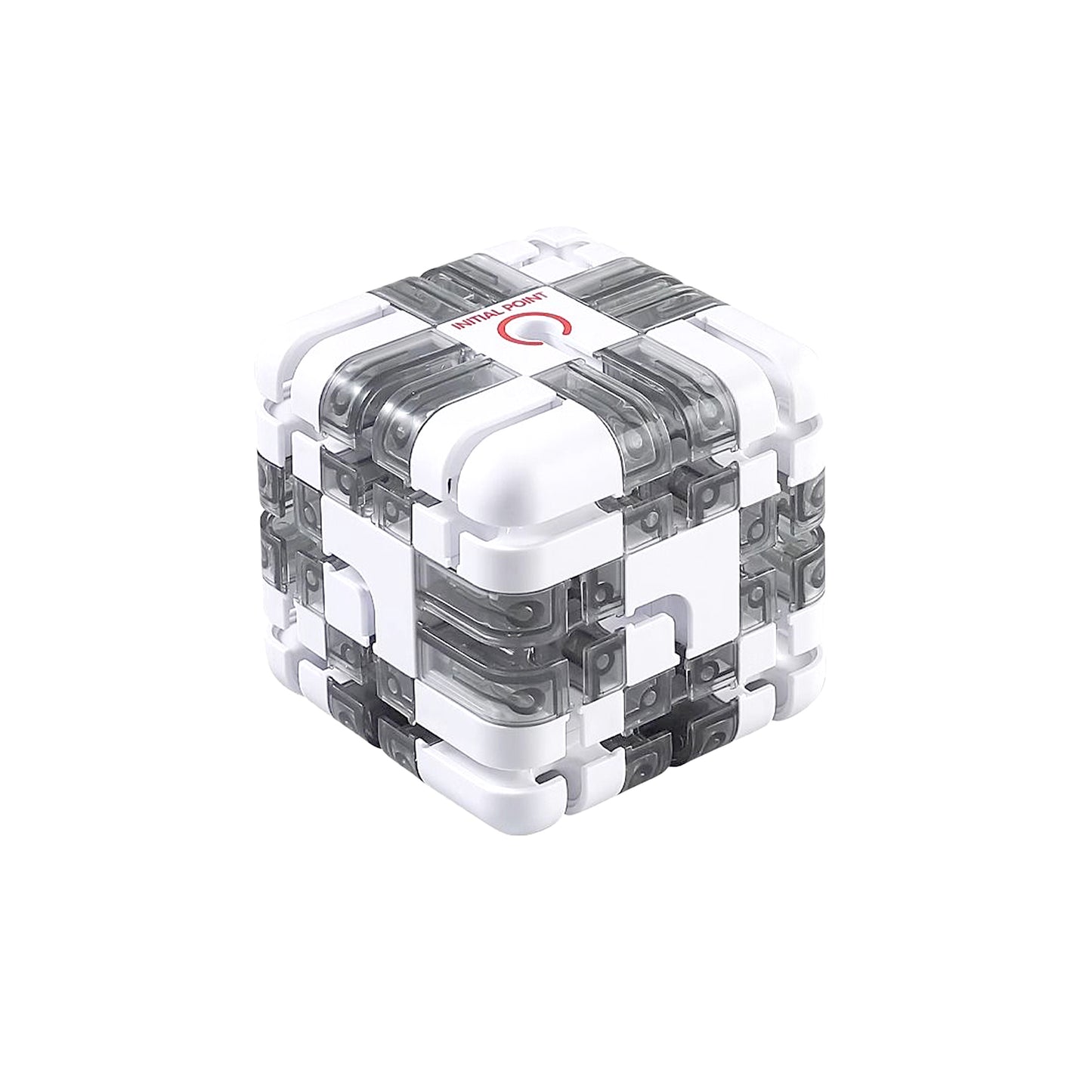 3D Spinning Marble Maze Cube Puzzle