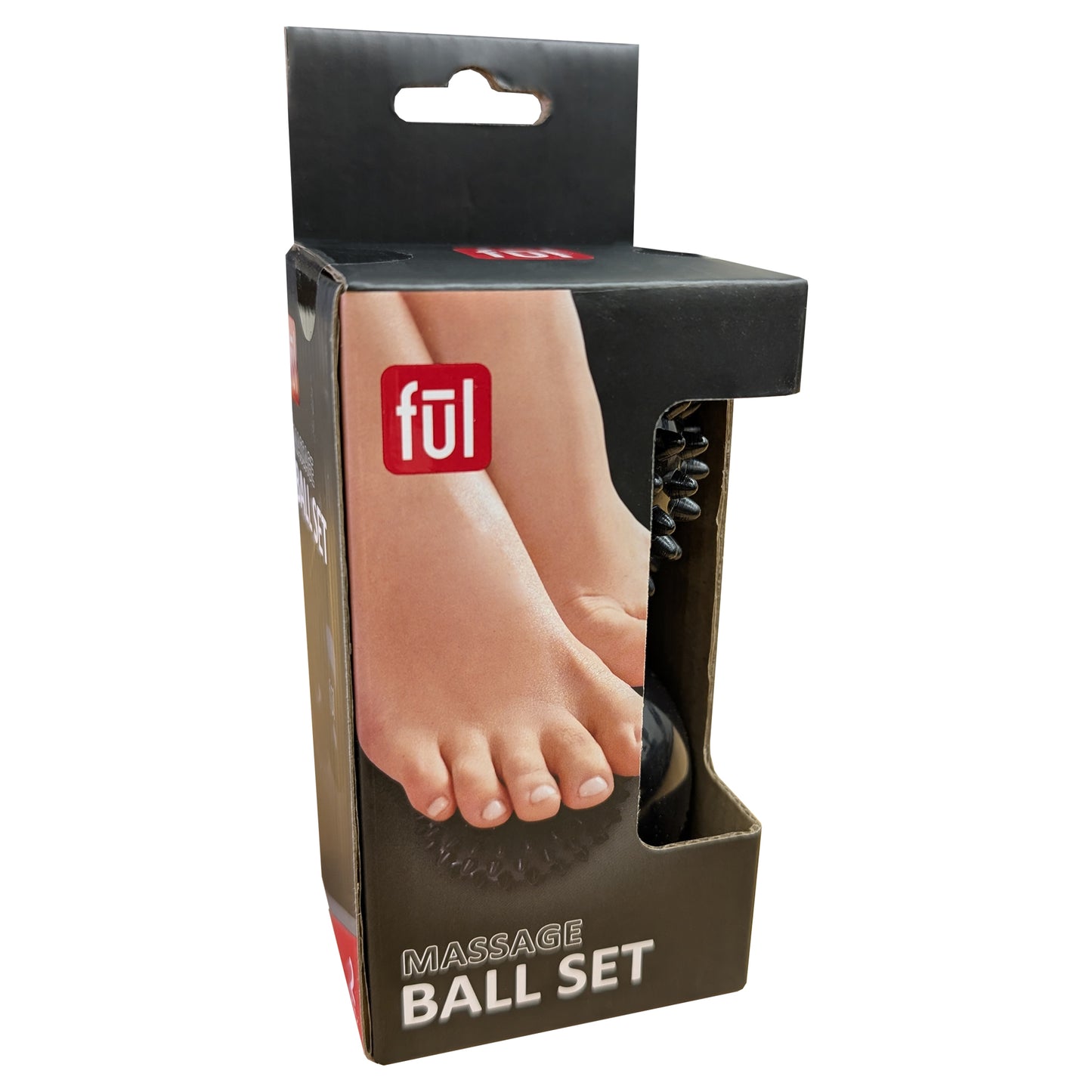 Black Massage Ball Set(2 Pieces)