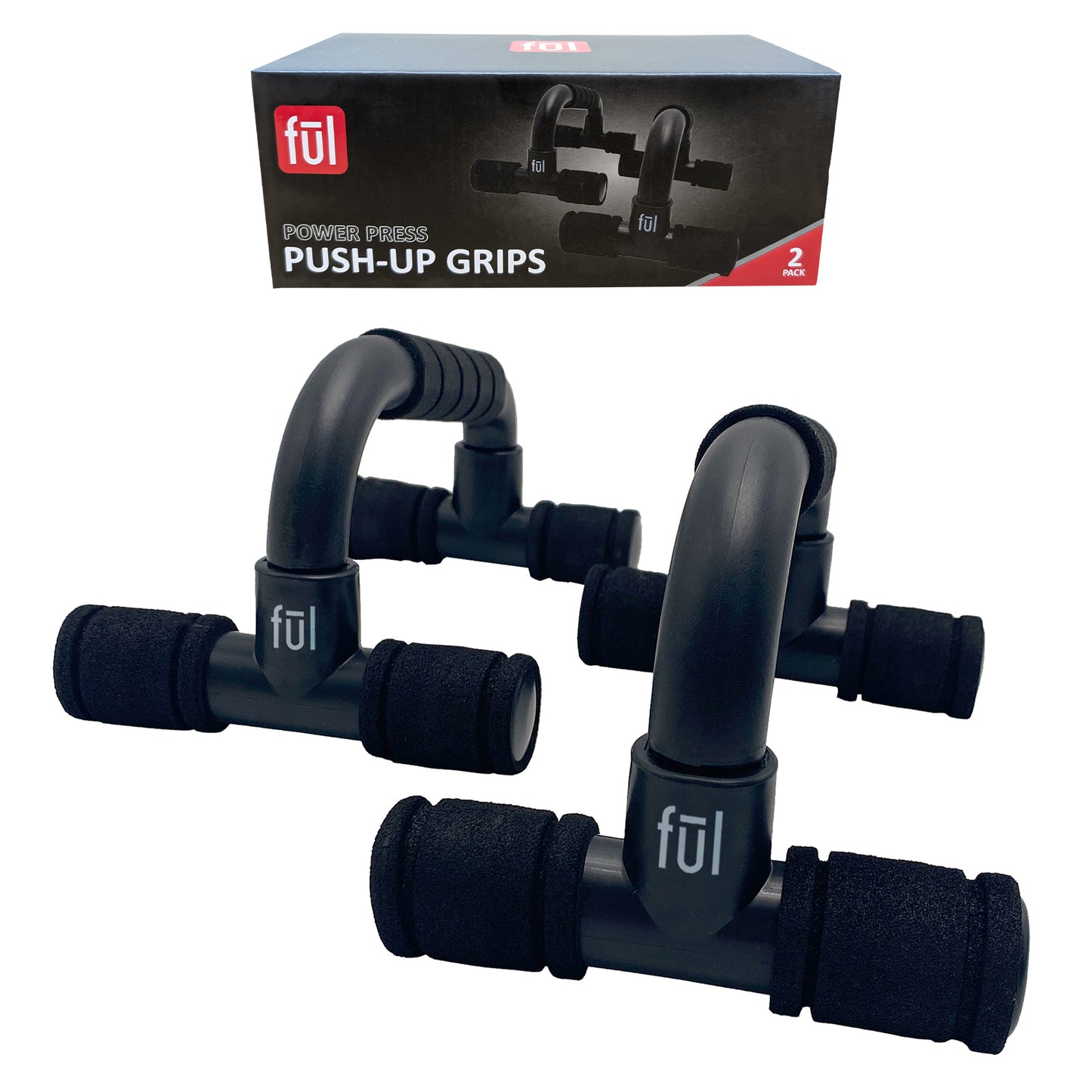 FUL 2lb Ankle/Wrist Weights + Push-Up Grips