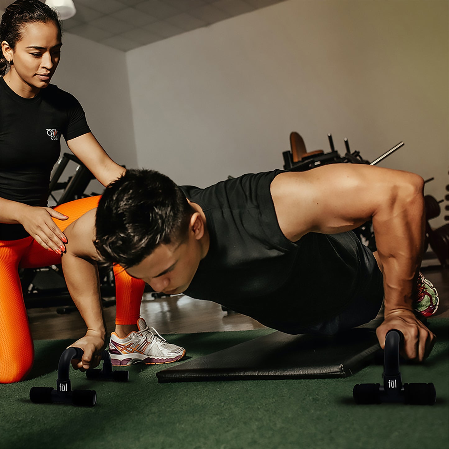 FUL 2lb Ankle/Wrist Weights + Push-Up Grips
