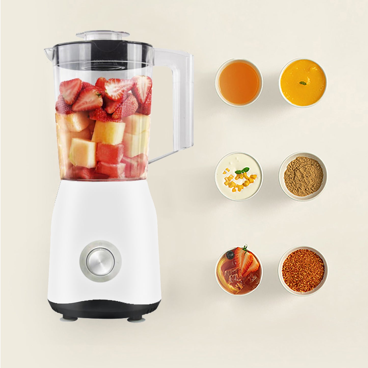 PowerBlend 1500W Blender, 1.5L Capacity, 2 Speeds