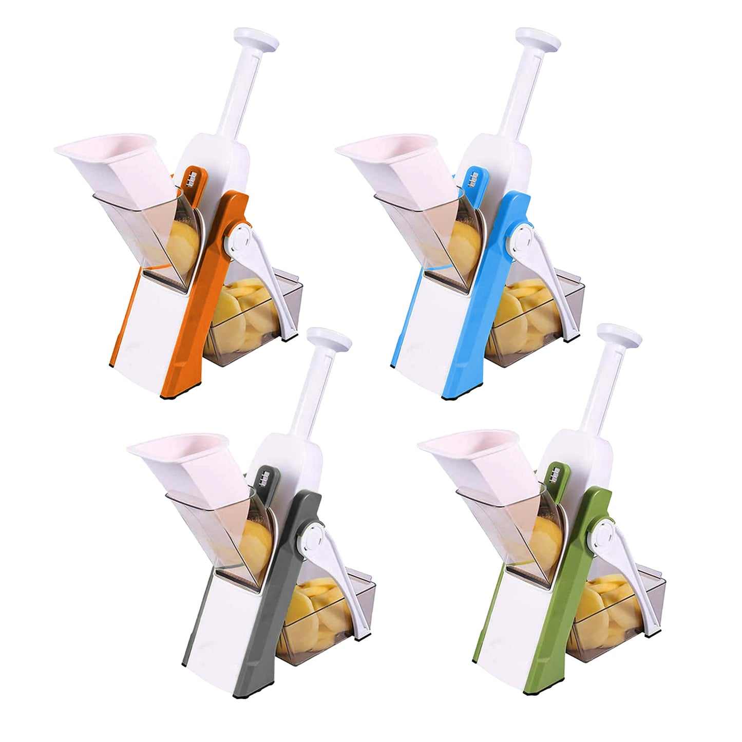 Multifunctional Manual Vegetable Slicer with 30 Different Cuts