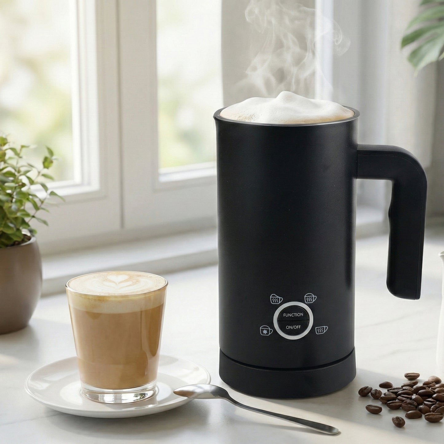Hot & Cold Milk Frother and Warmer