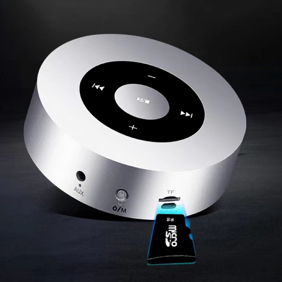 Screen Smart Touch Portable Wireless Bluetooth Speaker