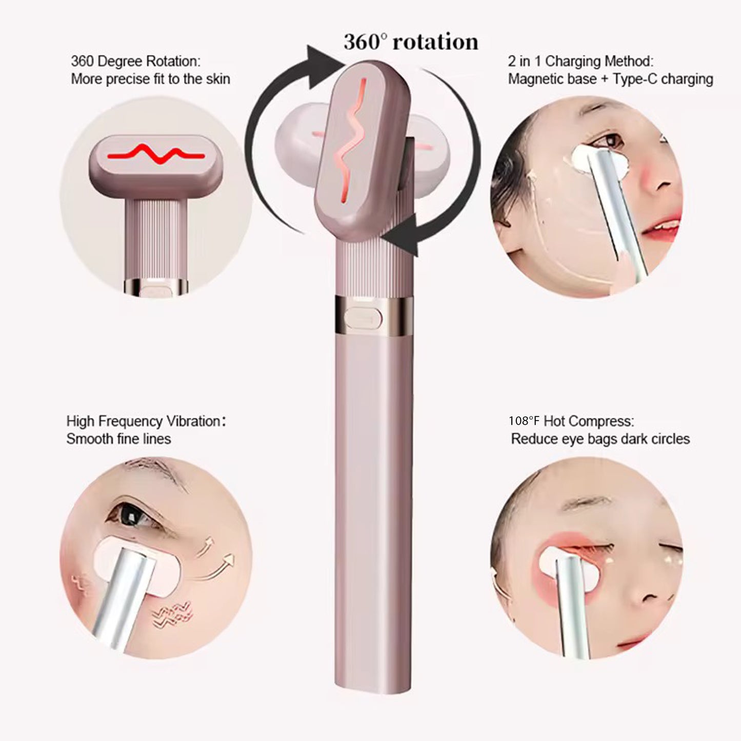 Red Light Facial Wand