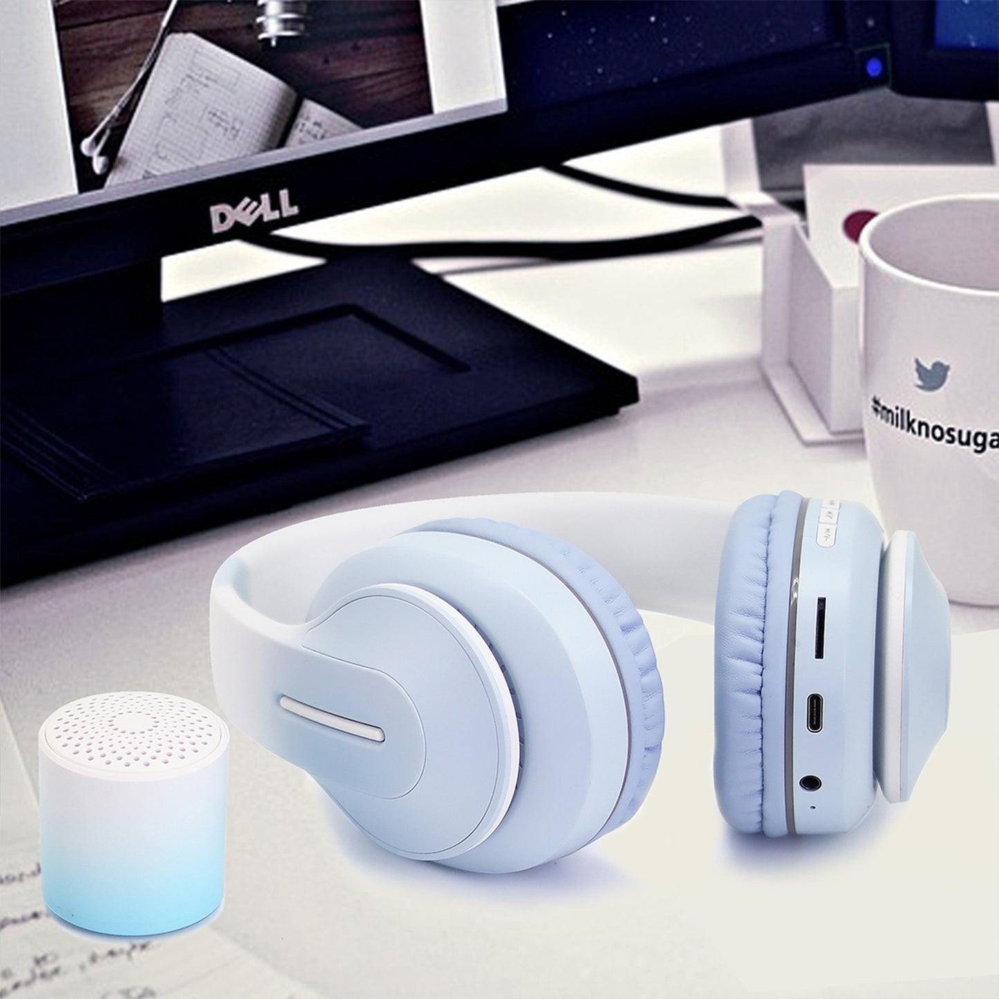 Pastel Duo - Wireless Headphone and Matching Mini Speaker