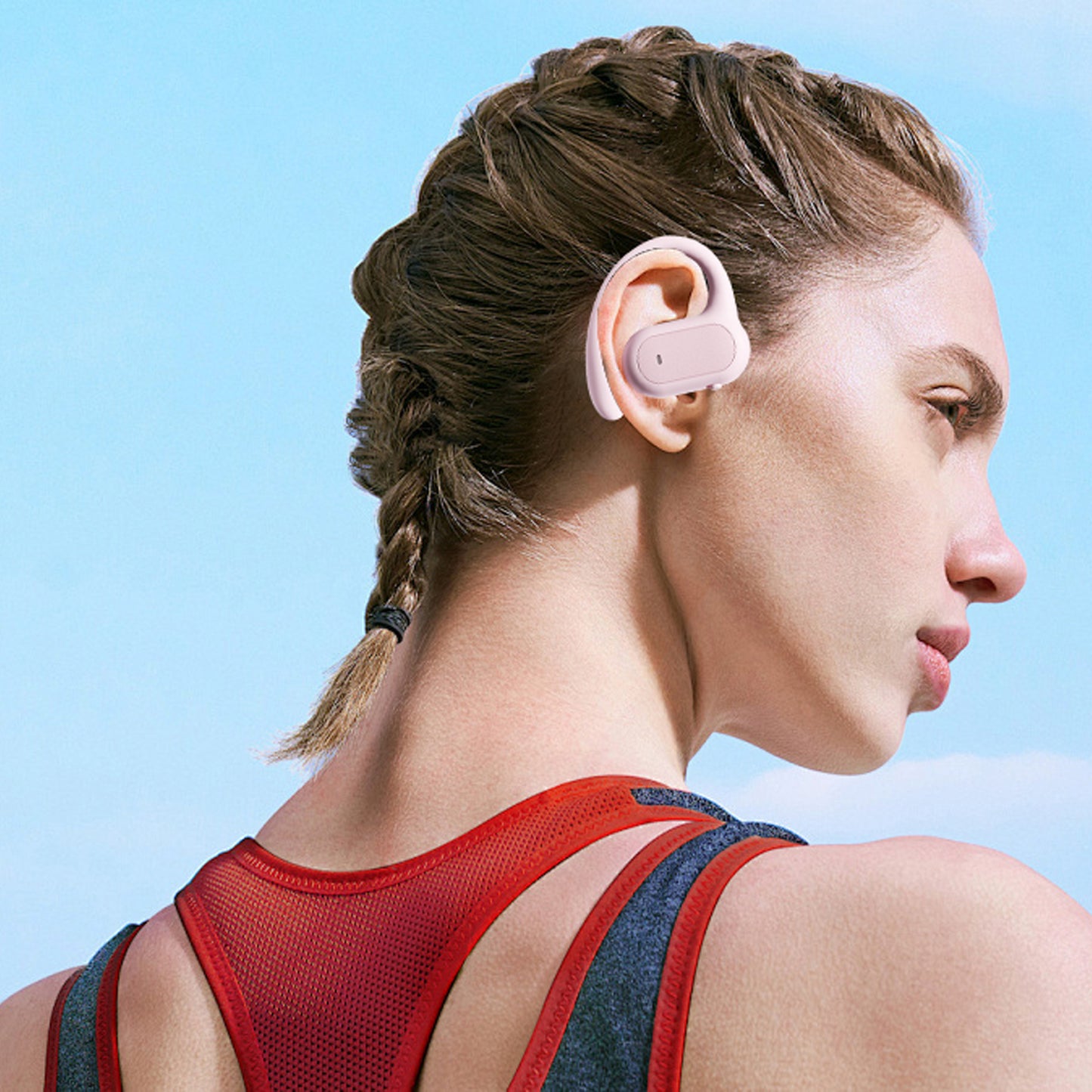 Open-Ear Comfort with Air Conduction Wireless Earbuds