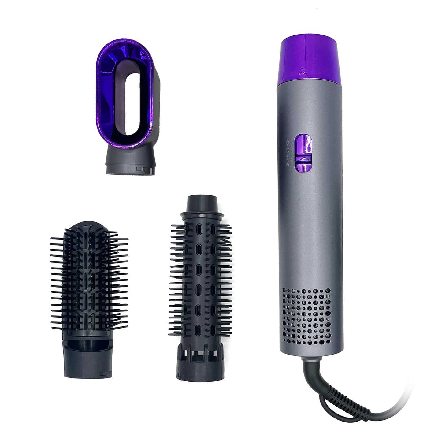 3-in-1 Hot Air Brush Hair Blower with Dual Temperature Shift