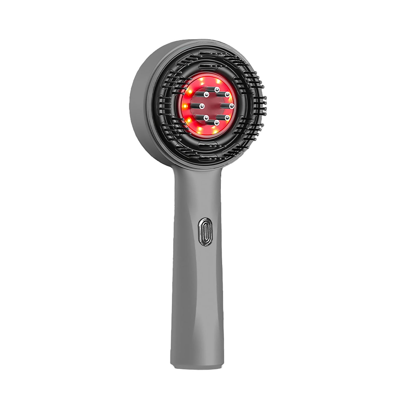 RejuvaFlex Oil Dispensing Massage Brush with Red Light Therapy