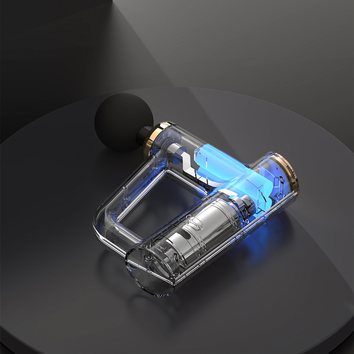 Deep Tissue Massage Gun with 4 Attachments