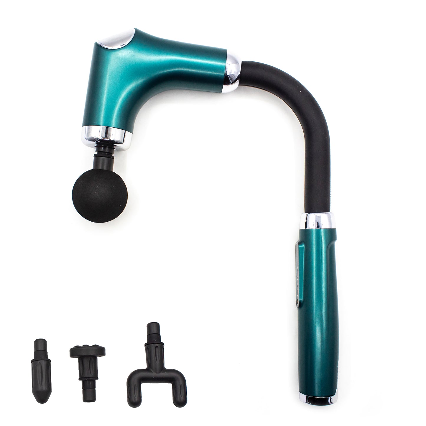 Ergonomic Hook Massage Gun with 6 Speeds and 3 Modes
