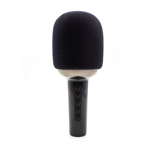 Bluetooth Karaoke Microphone with RGB Lights and Voice Changer