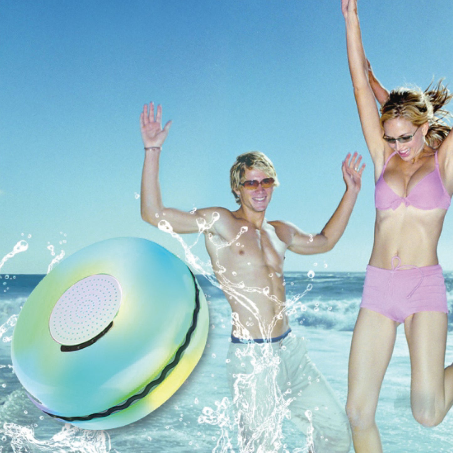 Floating LED Pool Speaker