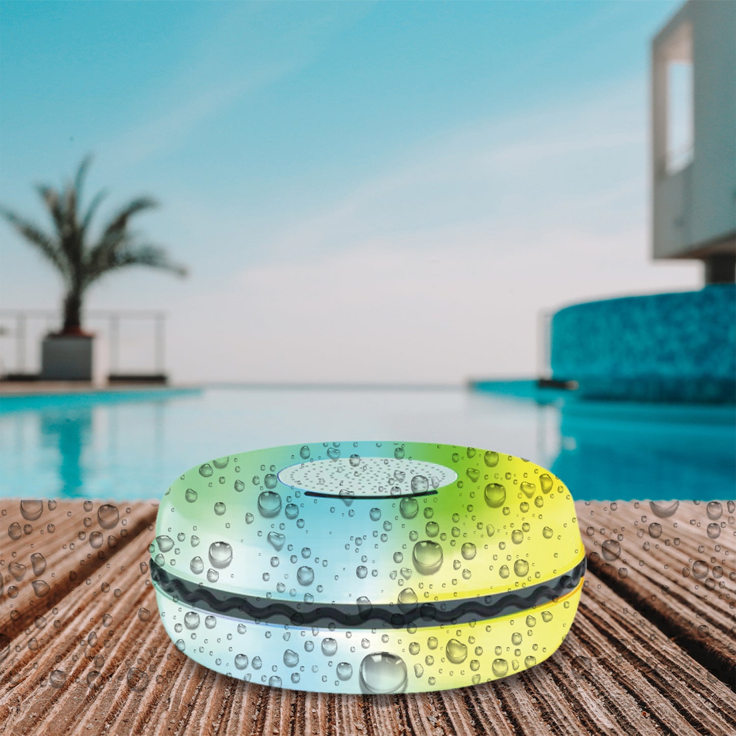 Floating LED Pool Speaker