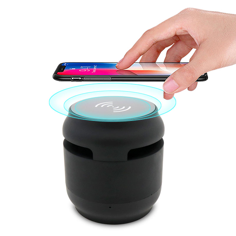 Speaker with Wireless Charger 2 in 1