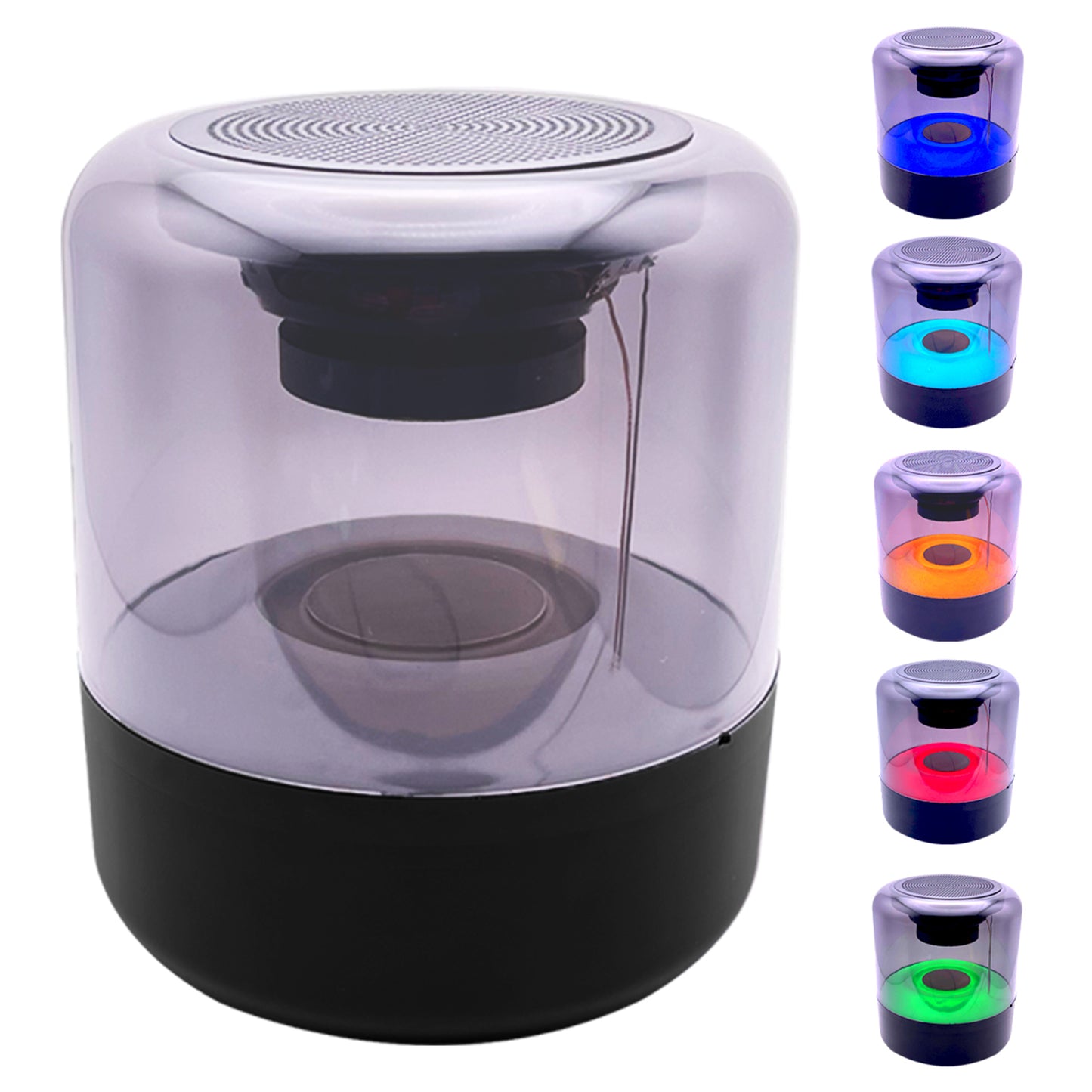 Wireless LED Cylinder Speaker