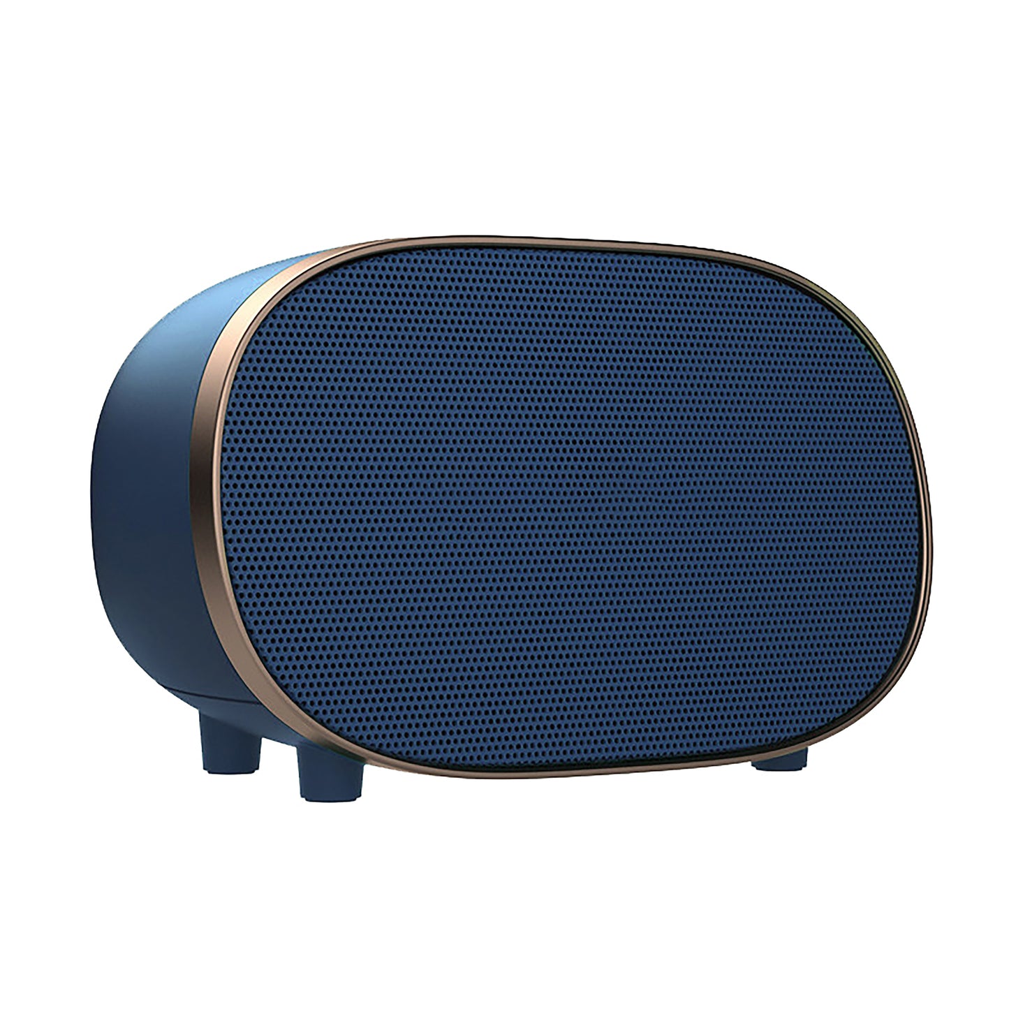 Portable Hifi Vintage Retro Style Wireless Speaker, Support TF Card/AUX/TWS Serial Port (Reachdesk_Blue)