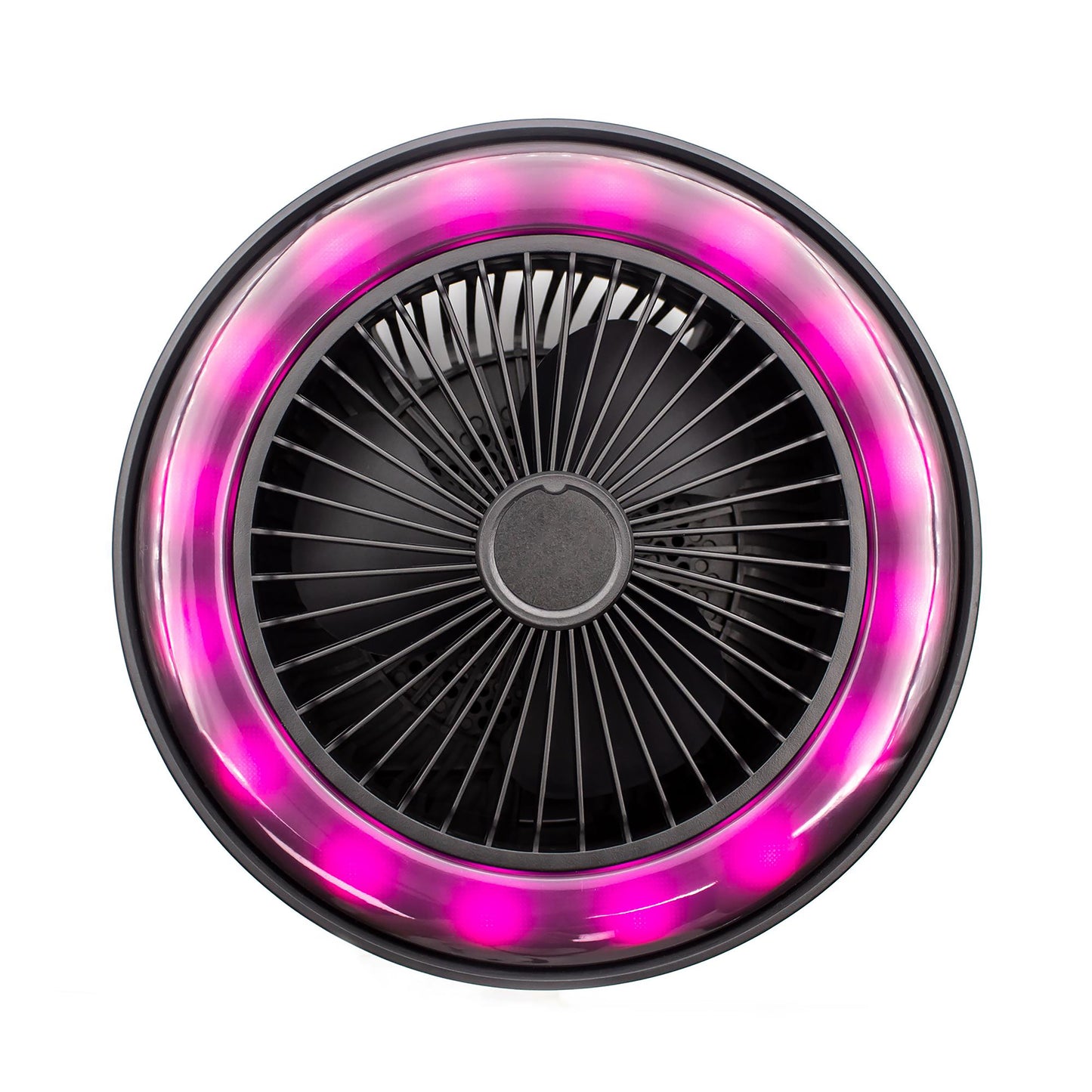 Mini Music Player System with Fan, Portable Super Bass Speaker with LED Light