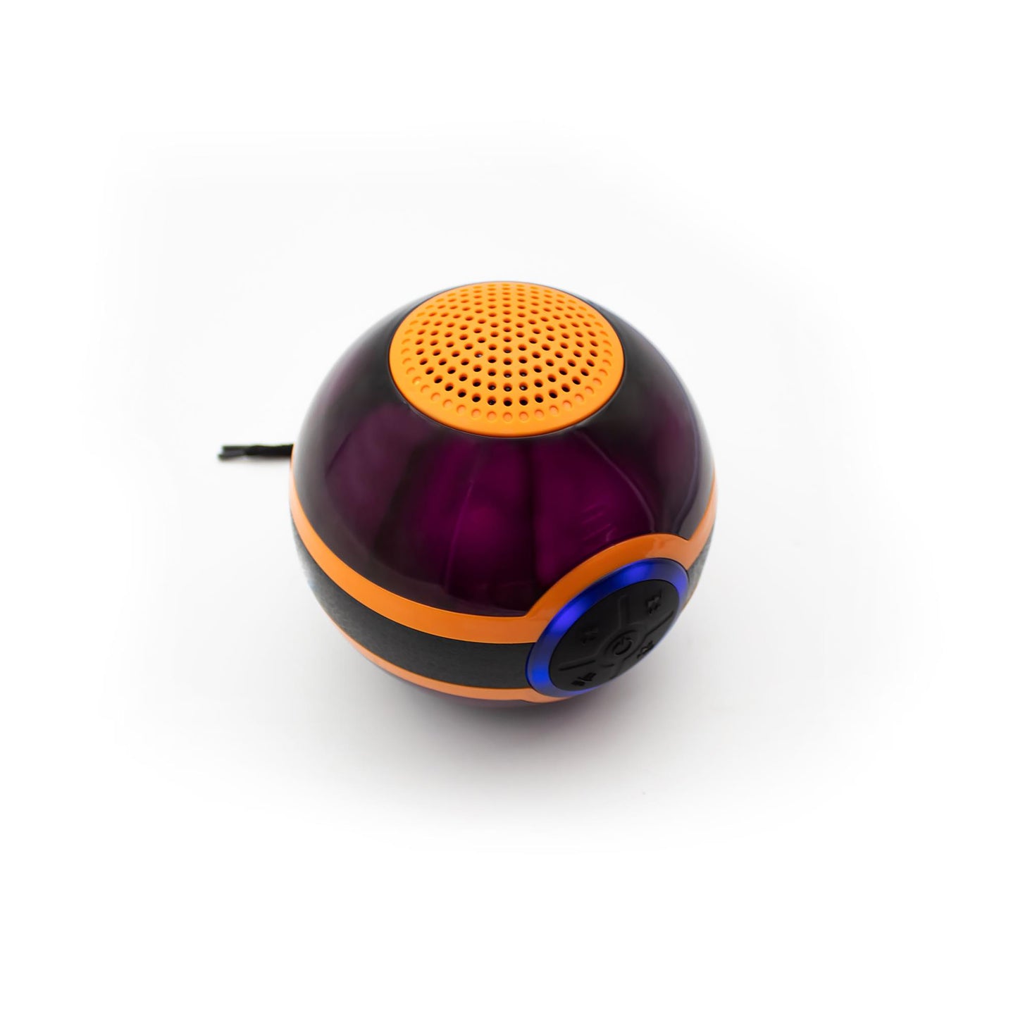 Portable Wireless Music Speaker with LED Lights, Mini Music Ball with TF Card