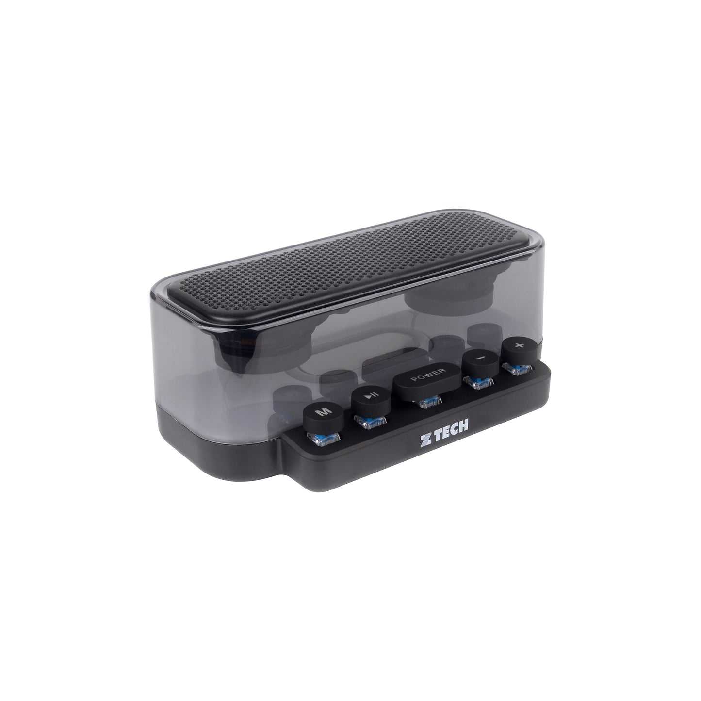 Wireless Speaker with Micro SD Slot, FM Radio, Multi-Color LED Light